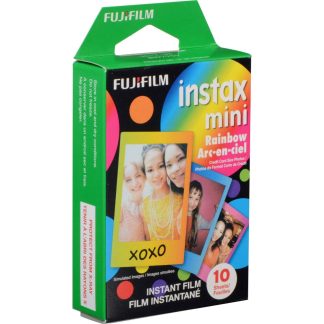 Fotolapeliai Fujifilm Instax Mini fotoaparatams - RAINBOW (10 vnt)