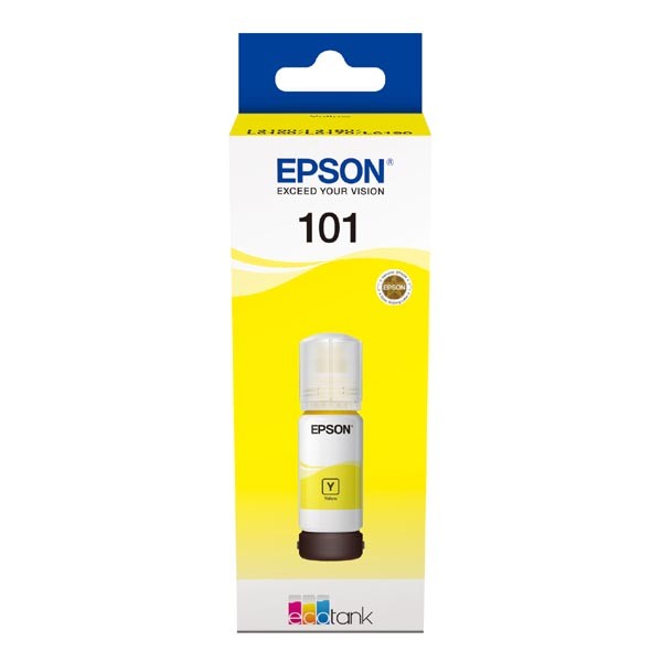 Rašalas Epson 101 Ecotank | Geltona | 70ml (Originalas)